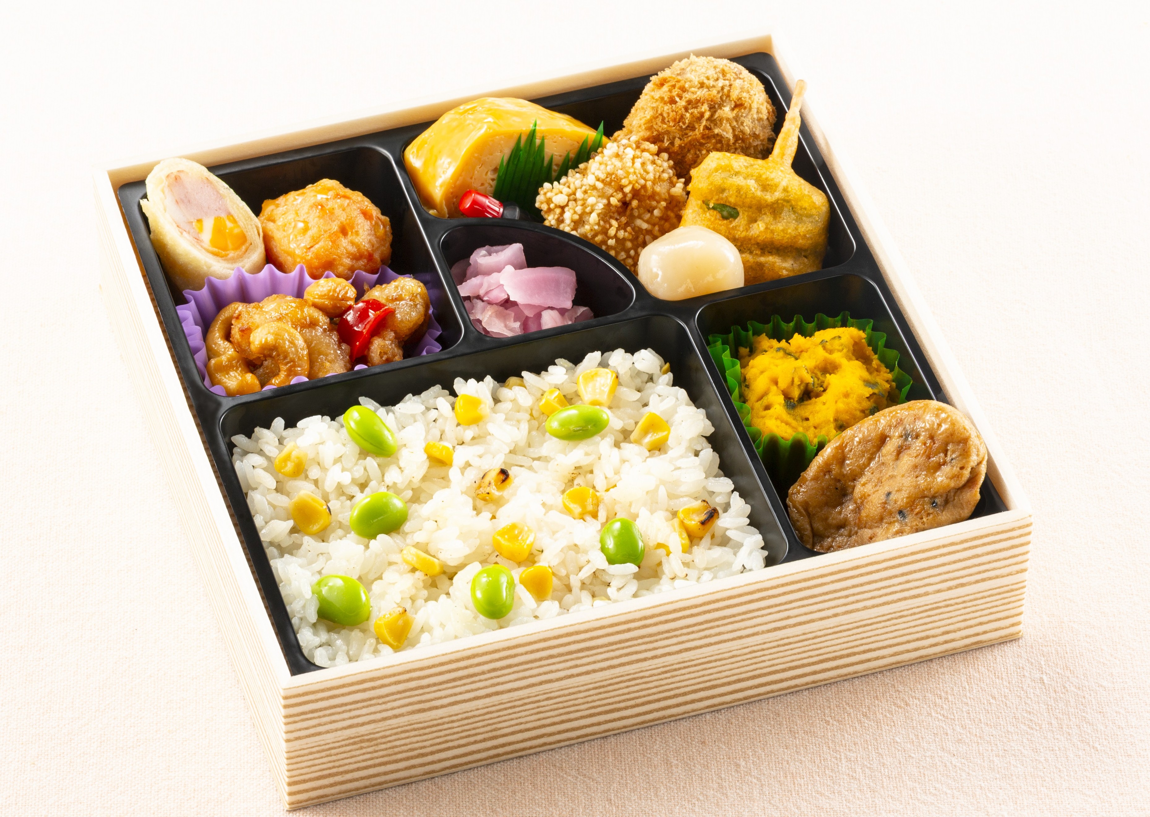 焼きとうもろこし幕の内弁当